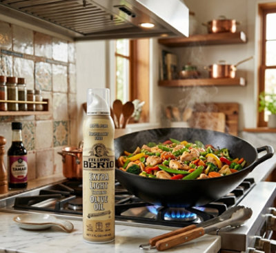 Filippo Berio Extra Light Tasting Olive Oil Spray 5oz - 148.0 ML - Image 5