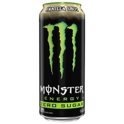 Monster Zero Sugar Vanilla Shot - 16 Fl. Oz. - Image 2