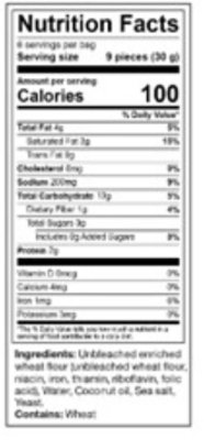 Cedar Valley Sea Salt Pita Chips - 6.35 Oz - Image 3