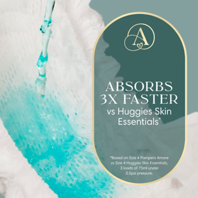Pampers Amore  Base Version 4.5X Newborn Diapers- 76 Count - Image 8