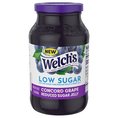 Welch's 16 Oz Low Sugar Jelly Concord Grape - 16 Oz - Image 1