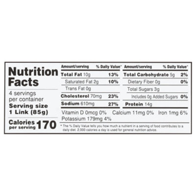 Amylu Organic Apple Chicken Sausages - 12 Oz - Image 3