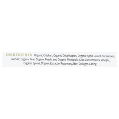 Amylu Organic Apple Chicken Sausages - 12 Oz - Image 4