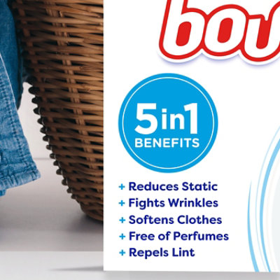 Bounce Dryer Sheets Free & Gentle - 110 Count - Image 7