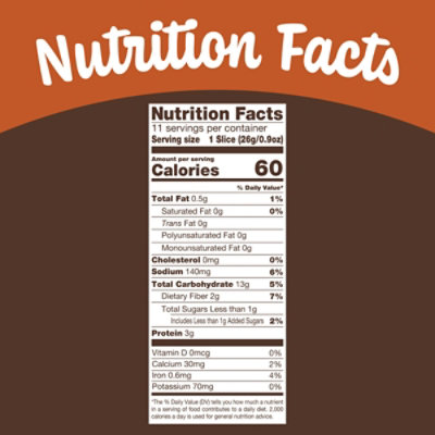 Natures Own 100% Whole Wheat Half Loaf Bread - 10 Oz - Image 5
