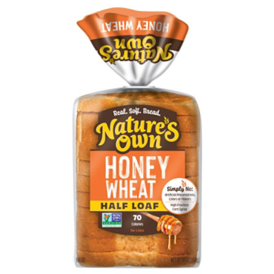 Natures Own Honey Wheat Half Loaf Bread - 10 Oz - Image 4