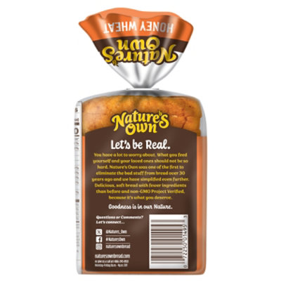 Natures Own Honey Wheat Half Loaf Bread - 10 Oz - Image 7