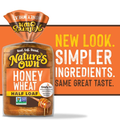 Natures Own Honey Wheat Half Loaf Bread - 10 Oz - Image 2
