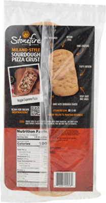 Stonefire Milano Style Sourdough Pizza Crust - 10.2 OZ - Image 5