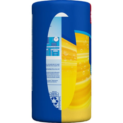 Clorox Disinfecting Wet Wipes Crisp Lemon & Fresh Scent - 2-75 Ct. - 2-75 Count - Image 5