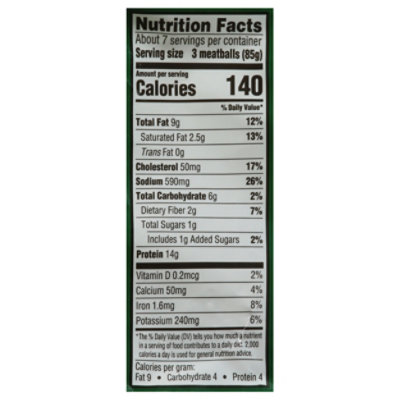 Signature Select Turkey Meatball 20 Oz - 20 OZ - Image 3