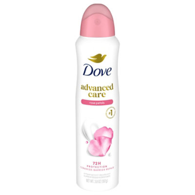 Dove Anti-perspirant Aerosol Rose Petals 3.8 Fo - 3.8 FZ