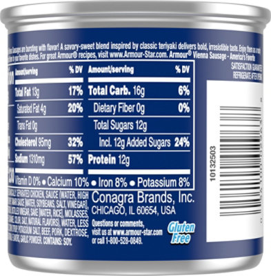 Armour Vienna Sausage Teriyaki - 4.6 Oz - Image 5