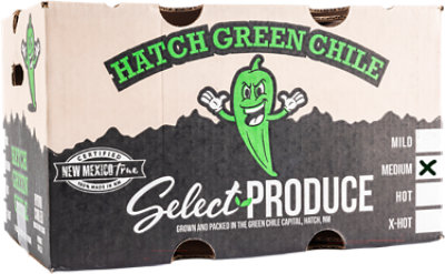 Peppers Hatch New Mexico Medium - 25 LB - Image 1
