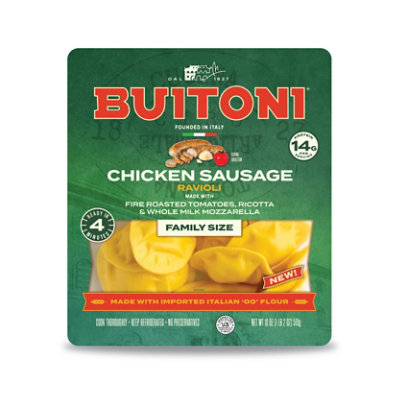 Buitoni Chicken Sausage Ravioli Family Size - 18 Oz - Image 1