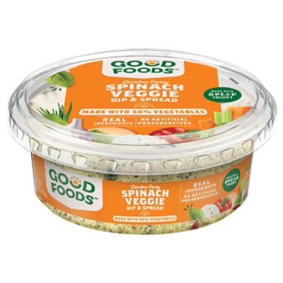 Garden Party Spinach Veggie Dip & Spread 8 Oz. - 8.0 OZ - Image 2
