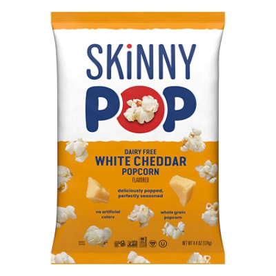 Skinnypop White Cheddar 4.4oz - 4.4 OZ - Image 1