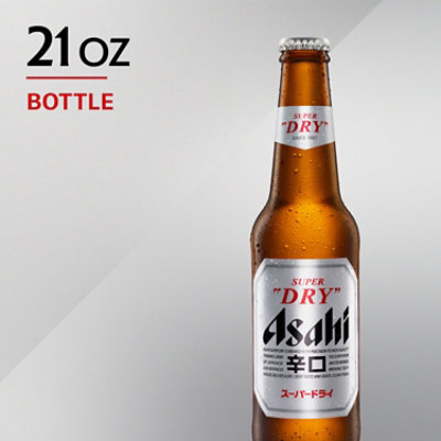 Asahi Super Dry 21 Fl Oz Bottle - 21 FZ - vons
