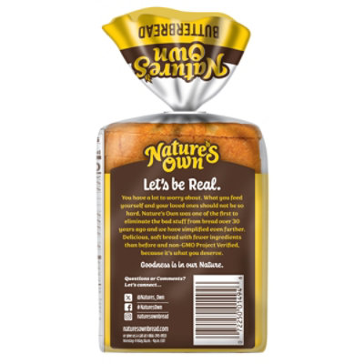 Natures Own Butterbread Half Loaf 10 Oz - 10 oz - Image 7