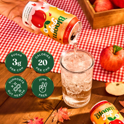 Bloom Pop Crisp Apple 12 Fl Oz Can - 12 fl oz - Image 5