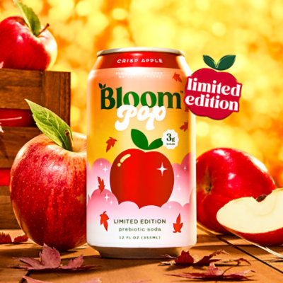 Bloom Pop Crisp Apple 12 Fl Oz Can - 12 fl oz - Image 3