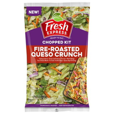Fresh Express Fire Roasted Queso Crunch Chopped Salad Kit - 10.6 OZ - Image 1