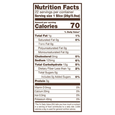 Natures Own Sourdough Bread Loaf - 20 oz - Image 3