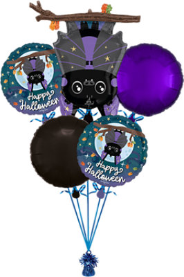 Standard Balloon Bouquet - Halloween - Each - Image 1