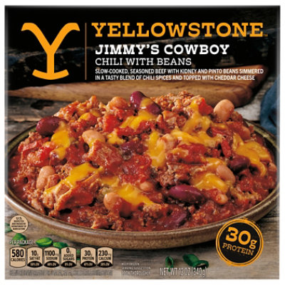 Yellowstone Jimmy's Cowboy Chili With Beans 12 Oz - 12 oz - Image 2