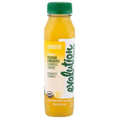 Evolution Fresh Thrive Passion Pineapple Turmeric Organic - 11 FZ