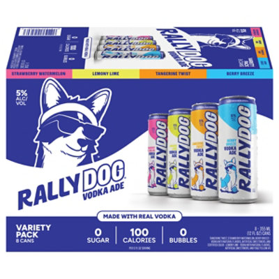 Rally Dog Vodka Ade Variety Pack - 8-12 FZ - Image 2