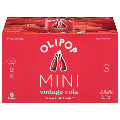 Olipop Prebiotic Soda Cola Mini 6-7.5fz - 6-7.5 FZ - Image 2