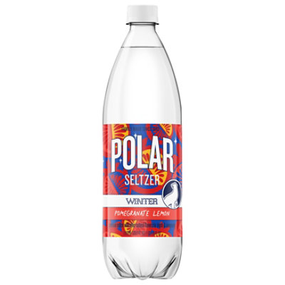 Polar Pomegrante Lemon Seltzer - 33.8 fl oz - Image 2