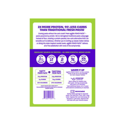 Egglife Egg Pasta Power Roasted Garlic - 9 OZ - Image 8
