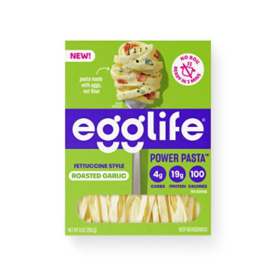 Egglife Egg Pasta Power Roasted Garlic - 9 OZ - Image 2