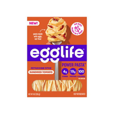 Egglife Egg Pasta Power Sundried Tomato - 9 OZ - Image 1