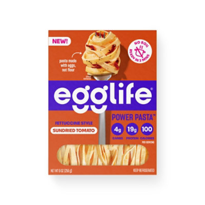 Egglife Egg Pasta Power Sundried Tomato - 9 OZ - Image 2