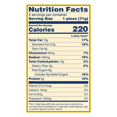 Feel Good Foods Sausage Pancake Stick Entree - 10 oz - Image 3