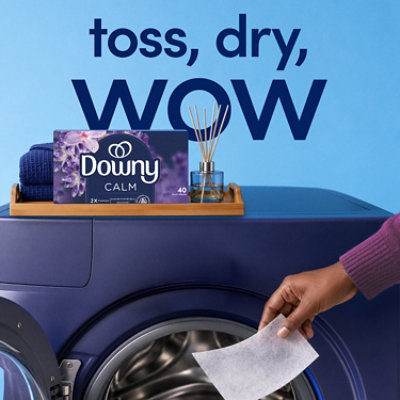 Downy Infusions Mega Dryer Sheets, Calm Lavender & Vanilla - 55 Ct. - 55 ct - Image 6