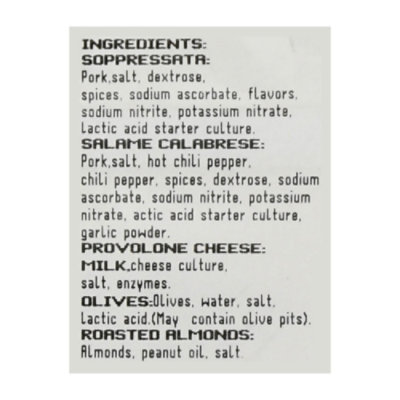 Veroni Aperitivo Soppressata Calabrese Provolone Olives Almond - 6 OZ - Image 4
