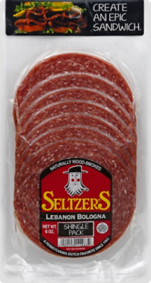 Seltzer's Original Sliced Lebanon Bologna - 6 OZ - Image 2