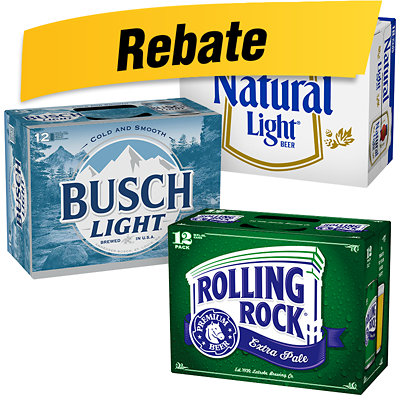 rolling rock busch or natural light Albertsons Coupon on WeeklyAds2.com