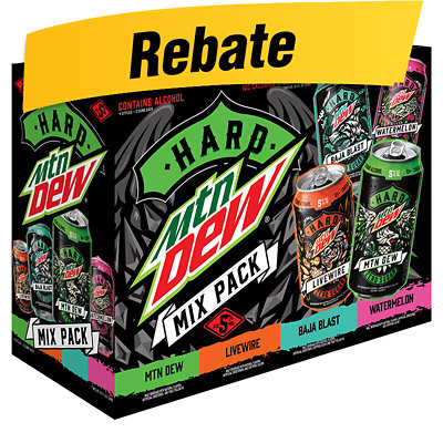 hard mtn dew Albertsons Coupon