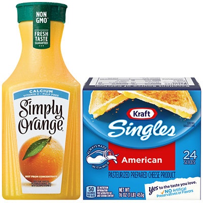 52-oz. Or 16-oz. Kraft American Cheese Singles. Limit 4.