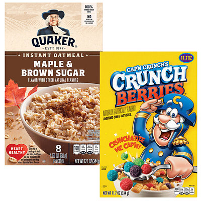 quaker cap n crunch or life cereal Jewel-osco Coupon on WeeklyAds2.com