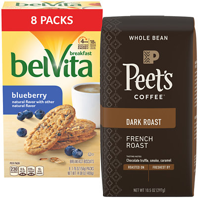 belvita breakfast biscuits peets coffee Albertsons Coupon