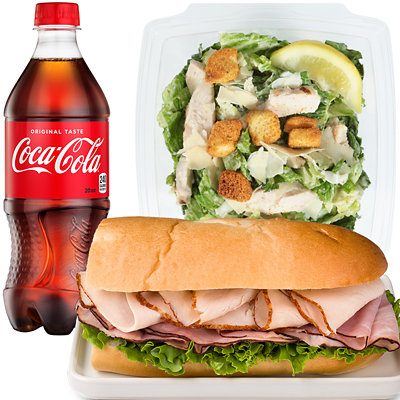 ready meal salad or sandwich coke Jewel-osco Coupon