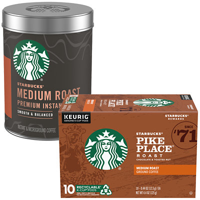 11-12-oz. or 10-ct. K-cups or Nespresso Pods, 3.17-oz....