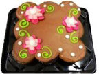 9 Ct Cupcake Cake Floral