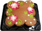9 Ct Cupcake Cake Floral